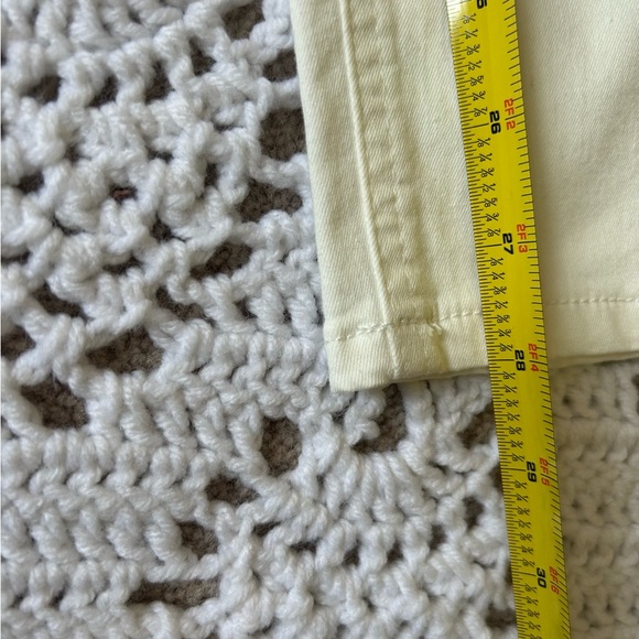 Draper James RSVP Ivory Denim Button Fly Pants Women’s Sz 16 NWOT - Picture 4 of 7